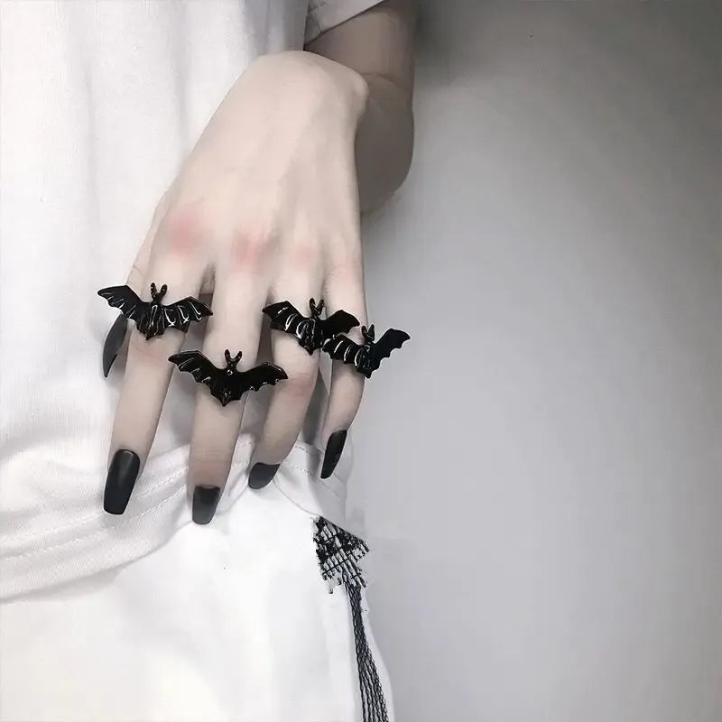 Gothic Bat Ring