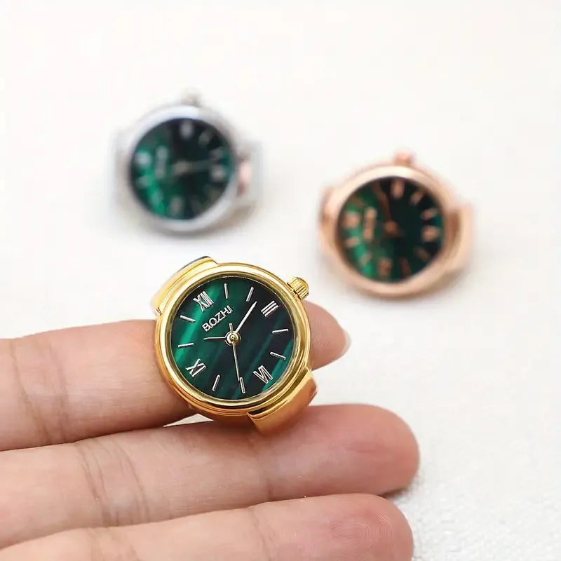 Luxurious Mini Watch Ring