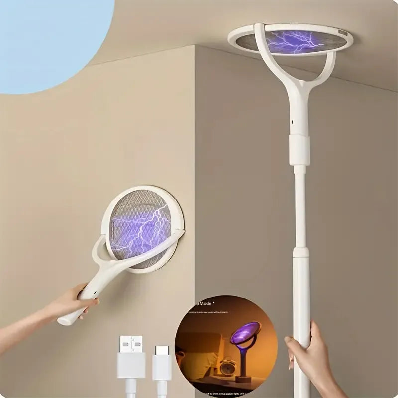 Rotating Fly Swatter Racket