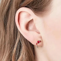 Cute Lucky Koi Fish Stud Earrings