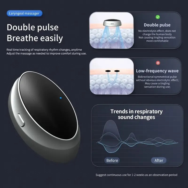 RelaxMe Smart Throat Anti-Snoring Device