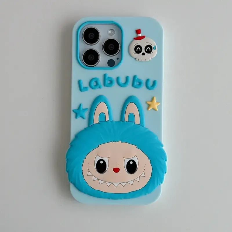 Labubu the Monster Silicone Case (For iPhones)