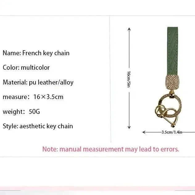 D Luxe Diamond Dazzle Keychain