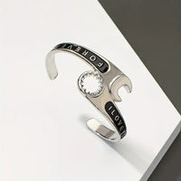 Punk Wrench Shape Cuff Bracelet