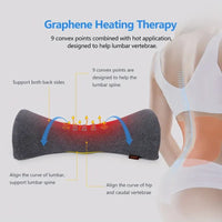 Heated Lumbar Support Pillow