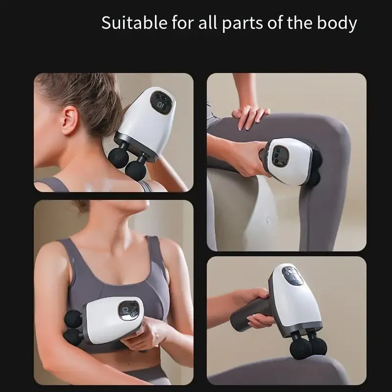 Fascia Double-Headed Electric Massage Gun