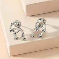 Vintage Frog Stud Earrings