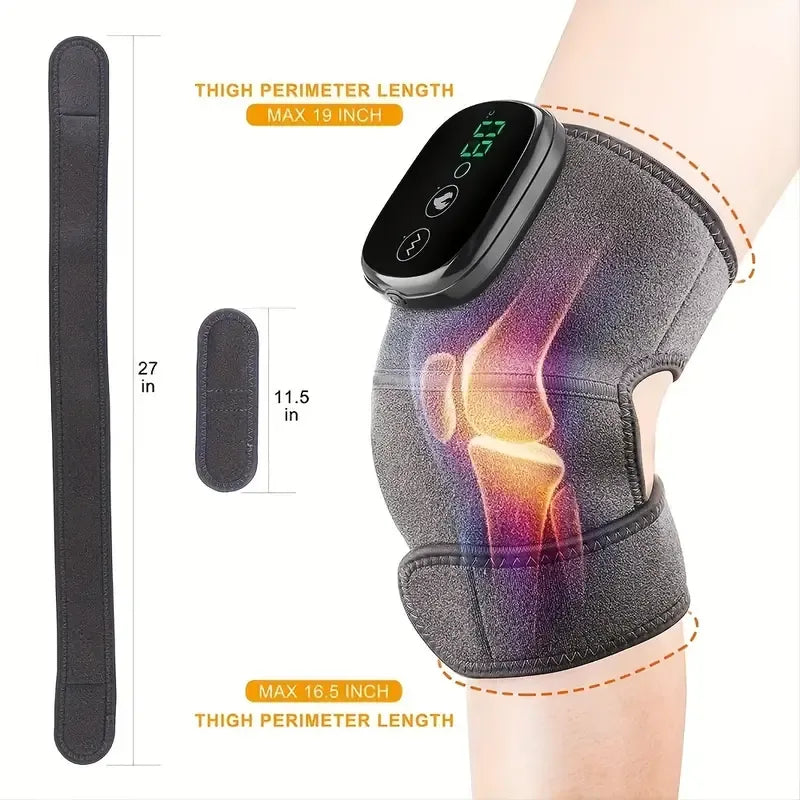 Portable 3-in-1 Heated Knee Massager