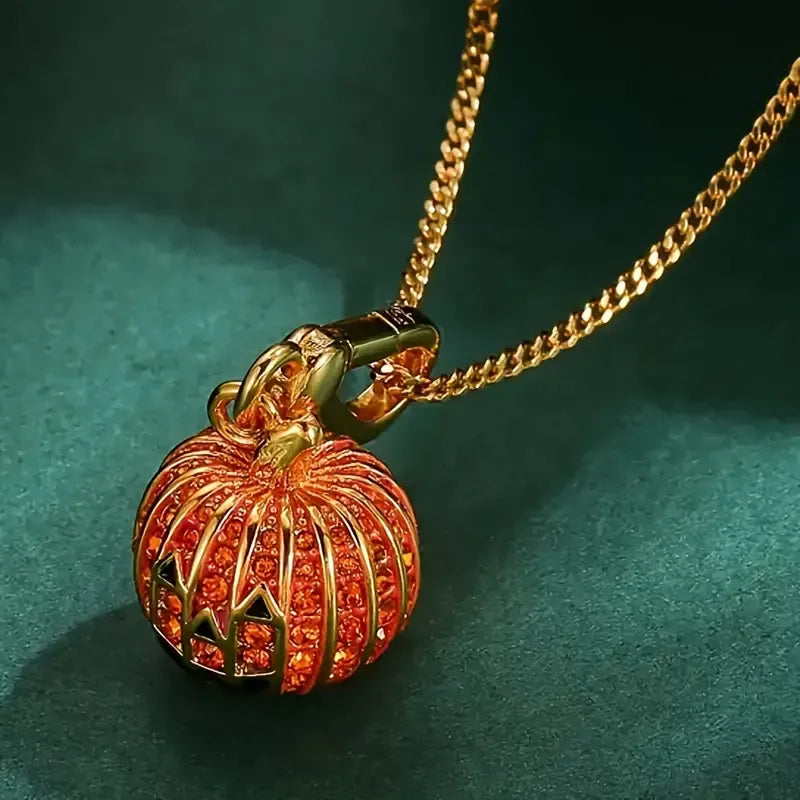 Stylish Halloween Pumpkin Pendant