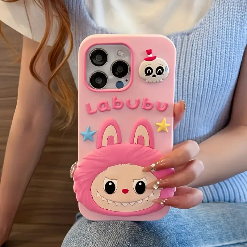 Labubu the Monster Silicone Case (For iPhones)