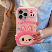 Labubu the Monster Silicone Case (For iPhones)