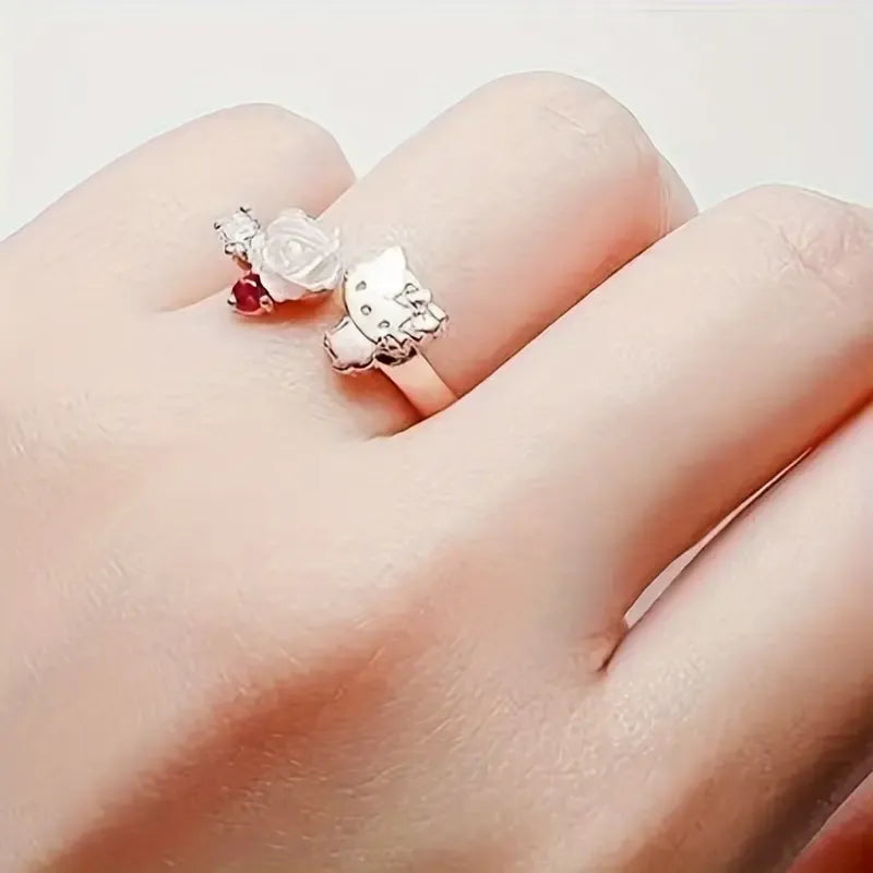 Hello Kitty Rose Ring