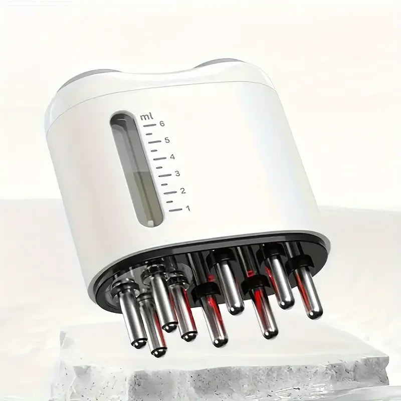 Phototherapy Vibrating Fluid Conducting Comb