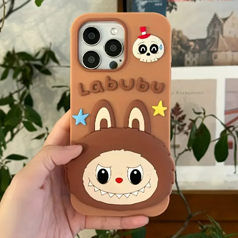 Labubu the Monster Silicone Case (For iPhones)