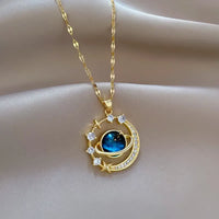 Shimmering Celestial Pendant