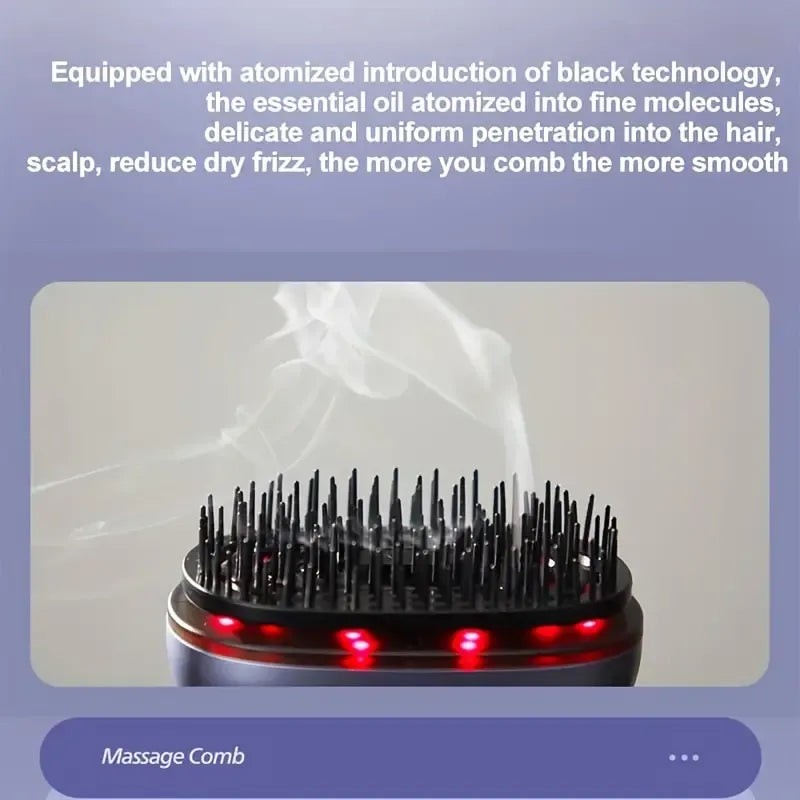 Revitalizing Portable Scalp Massager Comb