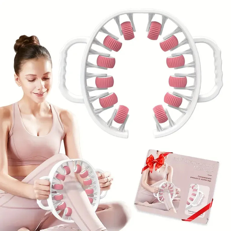 12-Wheel 360° Yoga Fitness Wheel Massager