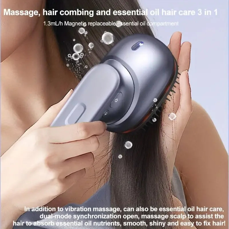 Revitalizing Portable Scalp Massager Comb