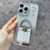 Pretty Lady Glitter Phone Case (For iPhones)