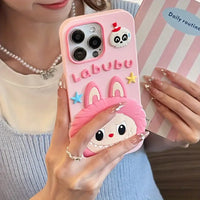 Labubu the Monster Silicone Case (For iPhones)