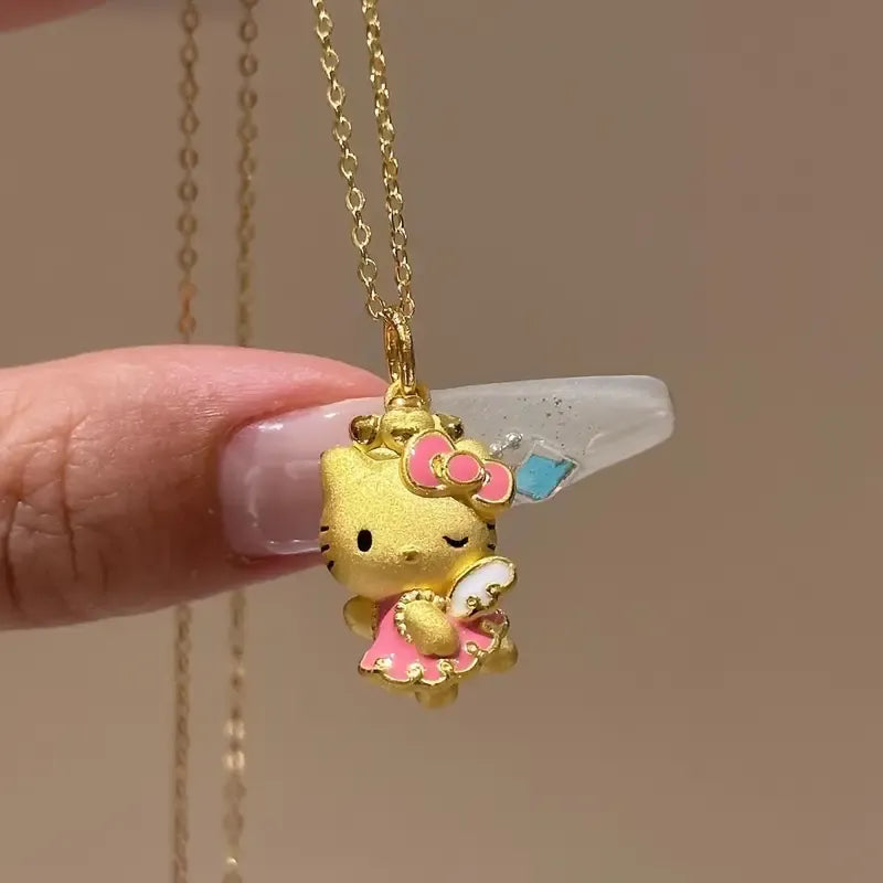 Elegant Hello Kitty Pendant