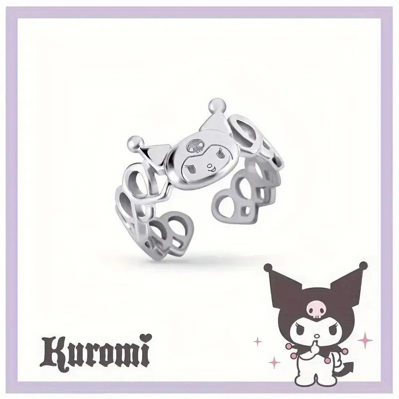 Sanrio Kuromi Adjustable Love Ring