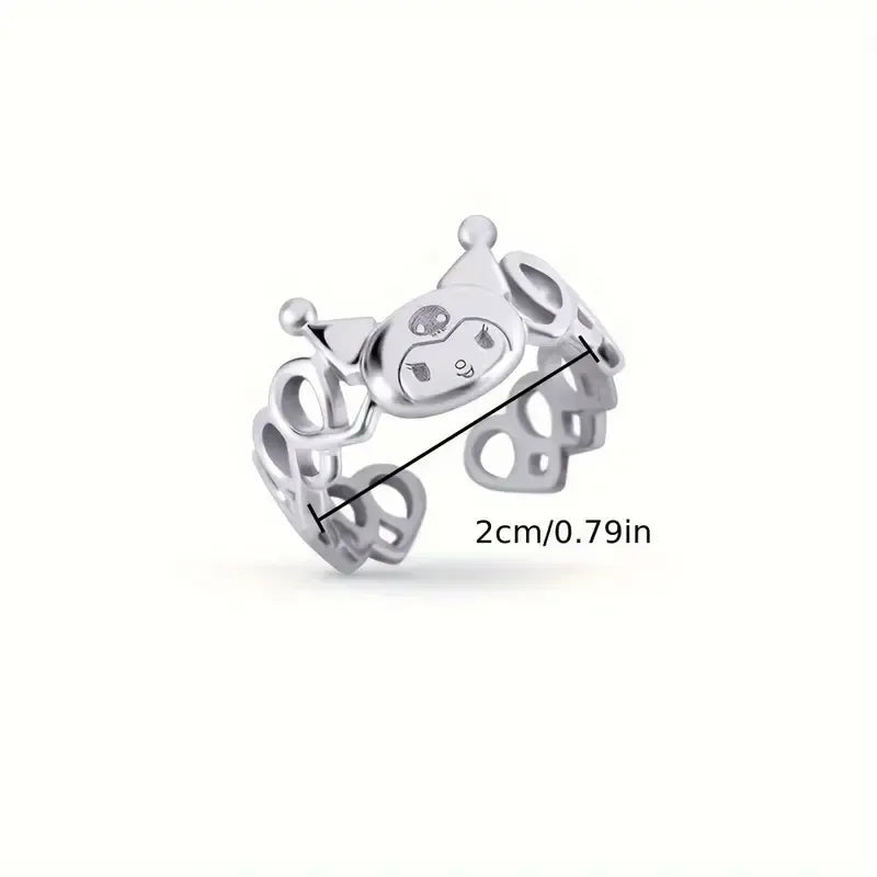 Sanrio Kuromi Adjustable Love Ring