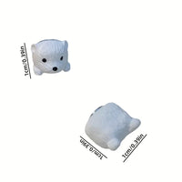 Charming White Bear Magnetic Ear Clip