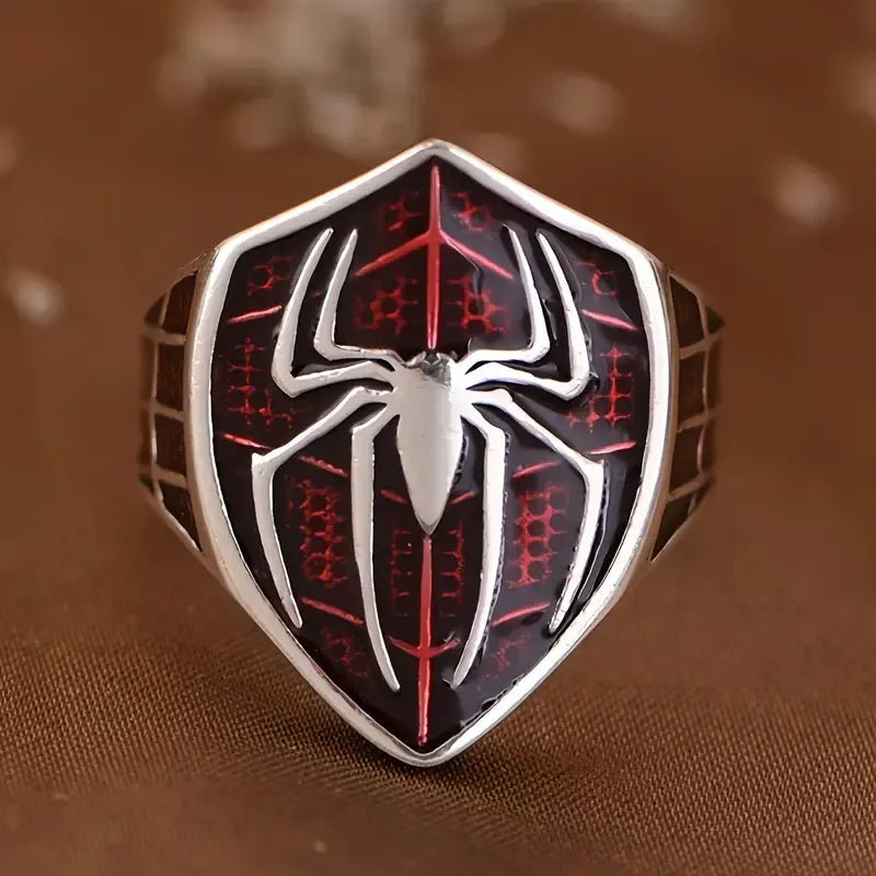 Spiderman Punk-Style Ring