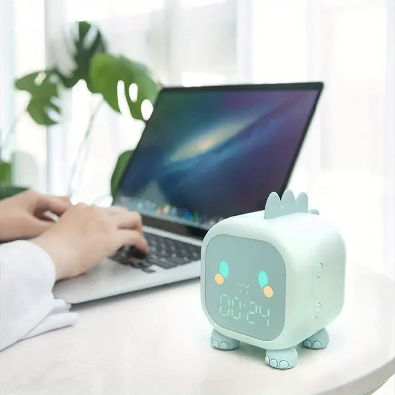 DinoMite Voice-Activated LED Alarm Clock