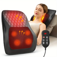 Heated 3D Kneading Massage Pillow