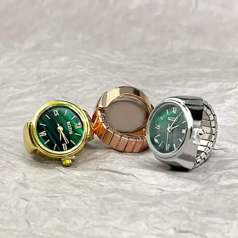 Luxurious Mini Watch Ring