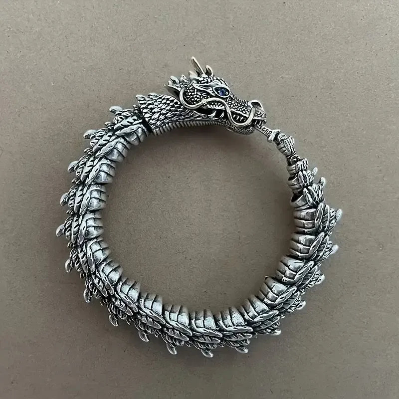 Majestic Dragon Shaped Bracelet