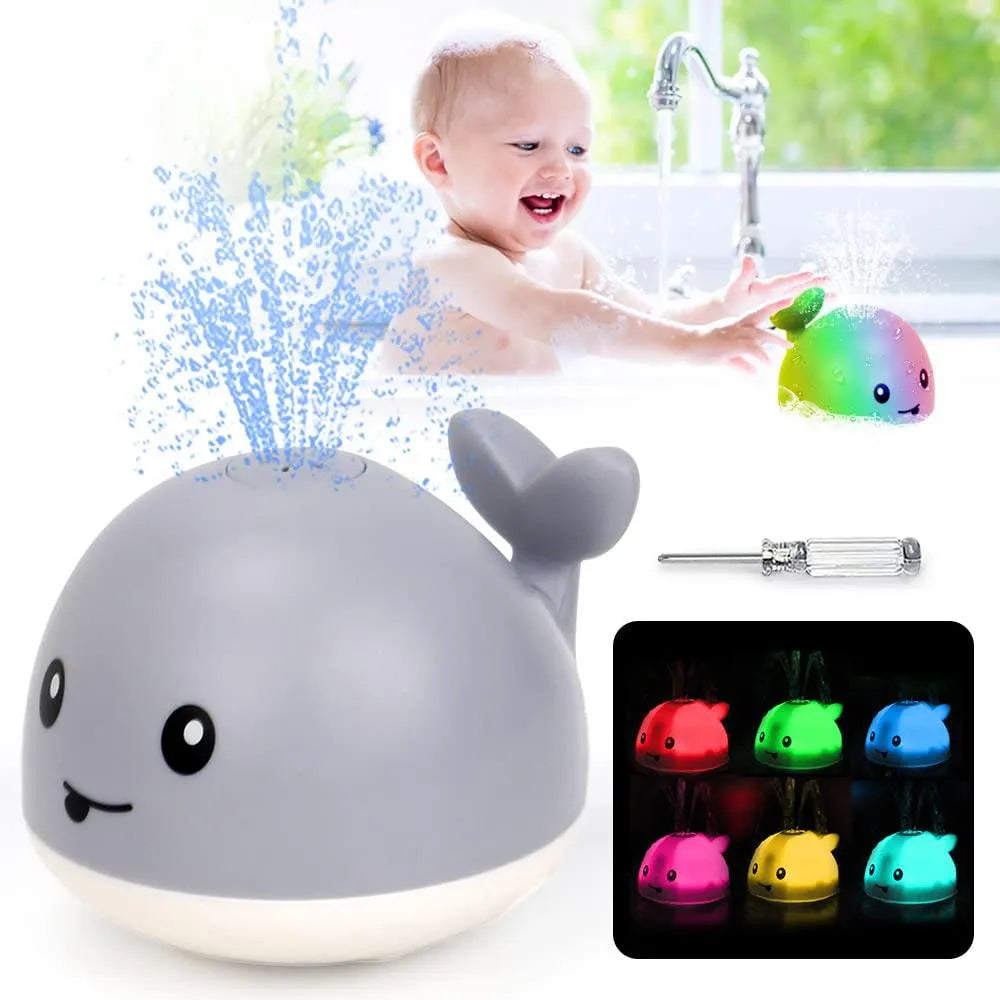 Whale Sprinkler Kids Bath Time Toy - Bear Hugs