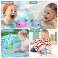 Whale Sprinkler Kids Bath Time Toy - Bear Hugs