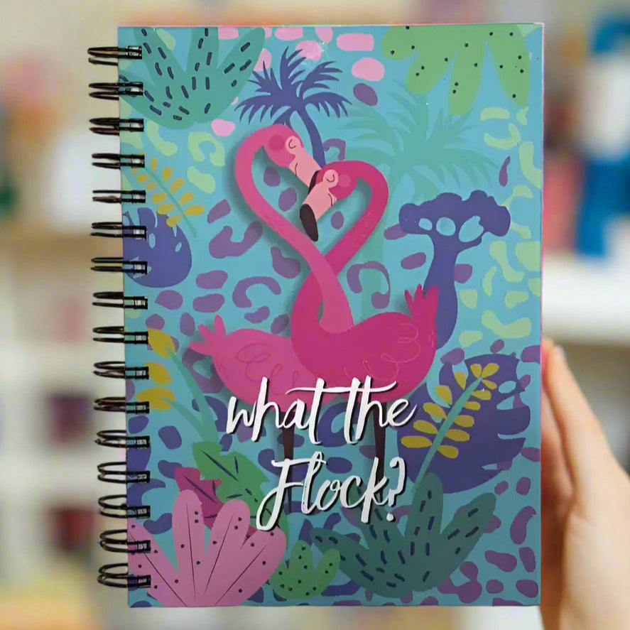 What the Flock Spiral A5 Diary