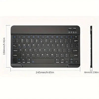 WhisperGlide Pro Wireless Keyboard & Mouse Combo - Bear Hugs