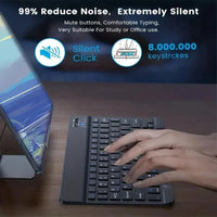 WhisperGlide Pro Wireless Keyboard & Mouse Combo - Bear Hugs