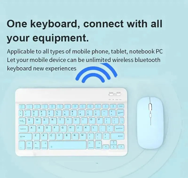 WhisperGlide Pro Wireless Keyboard & Mouse Combo - Bear Hugs