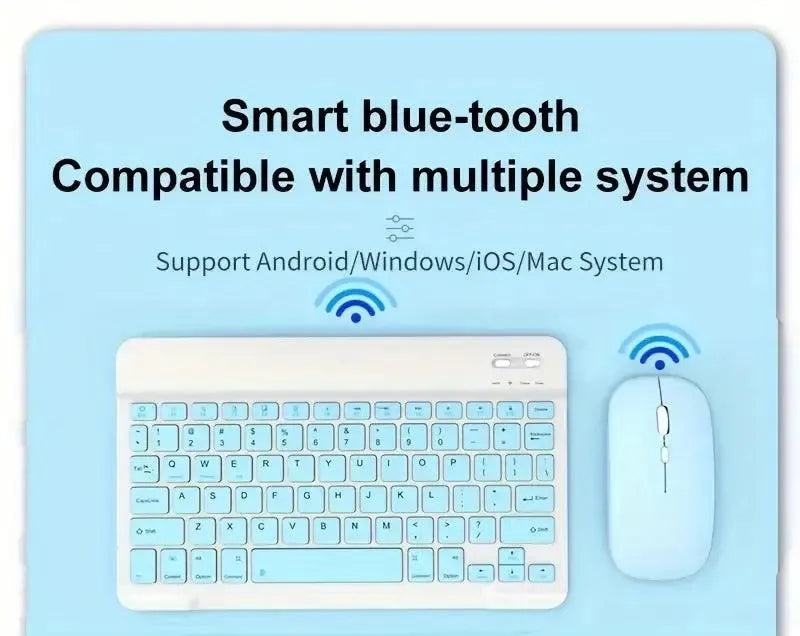 WhisperGlide Pro Wireless Keyboard & Mouse Combo - Bear Hugs