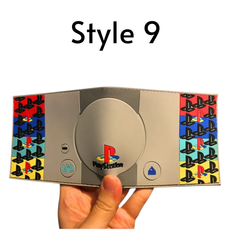 Playstation Console Shaped Trendy Wallet