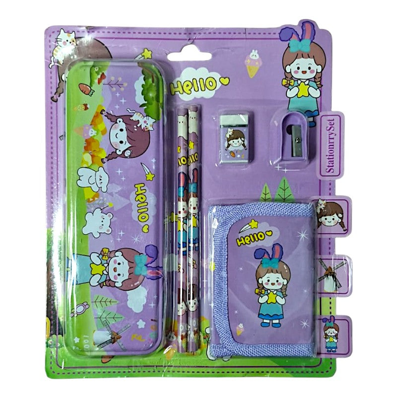 Sketch & Smile 5-in-1 Stationery Set