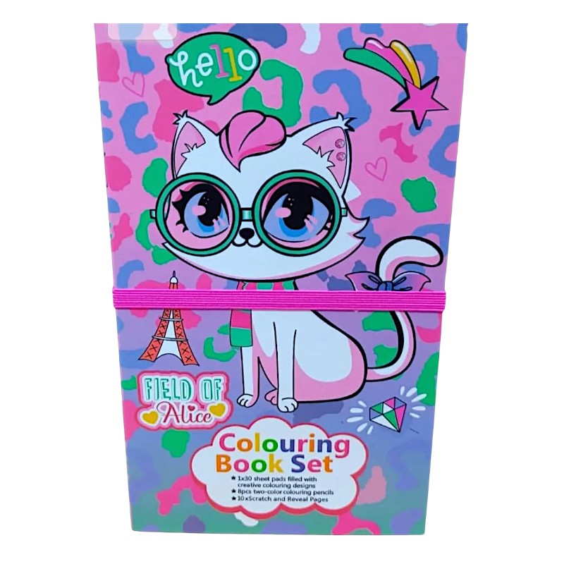 Purrasic Palette Colouring Book Set