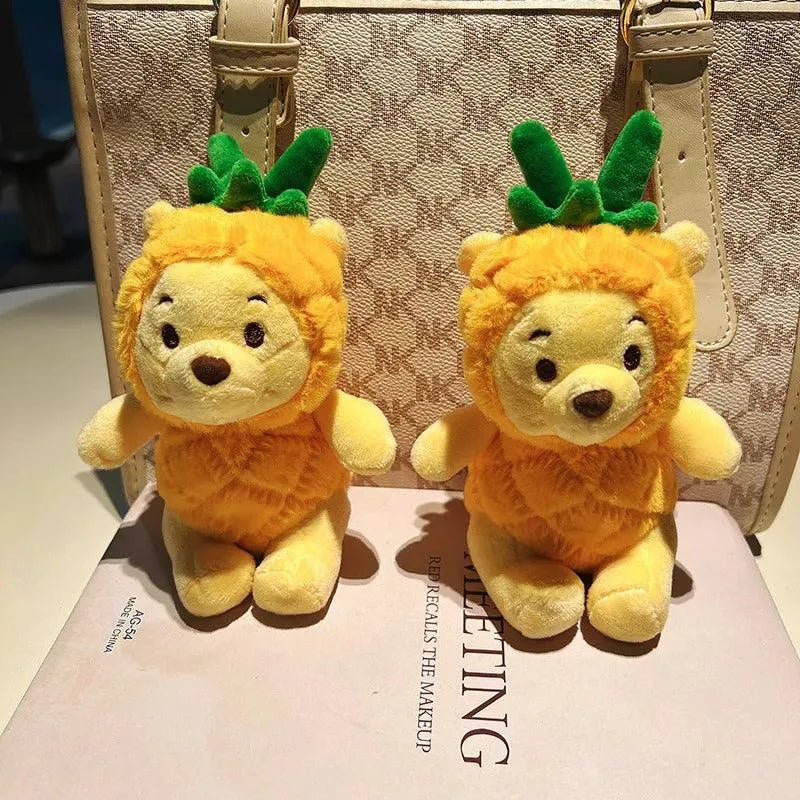 Winnie Plush Pineapple Keychain - Bear Hugs