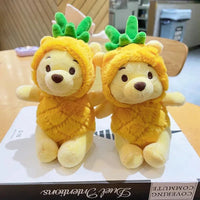 Winnie Plush Pineapple Keychain - Bear Hugs