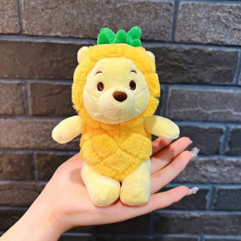 Winnie Plush Pineapple Keychain - Bear Hugs