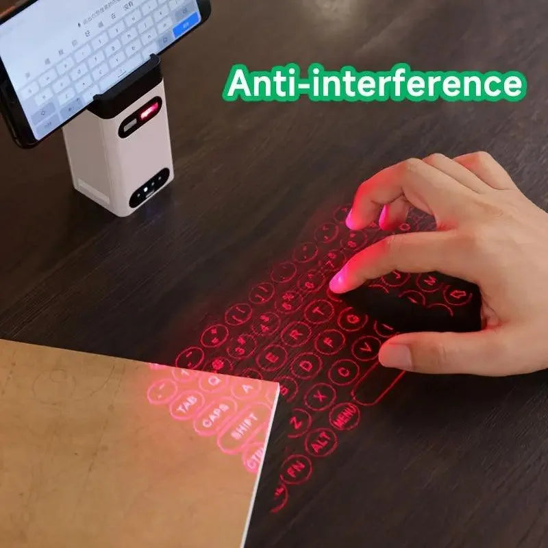 Wireless Laser Projection Virtual Keyboard - Bear Hugs