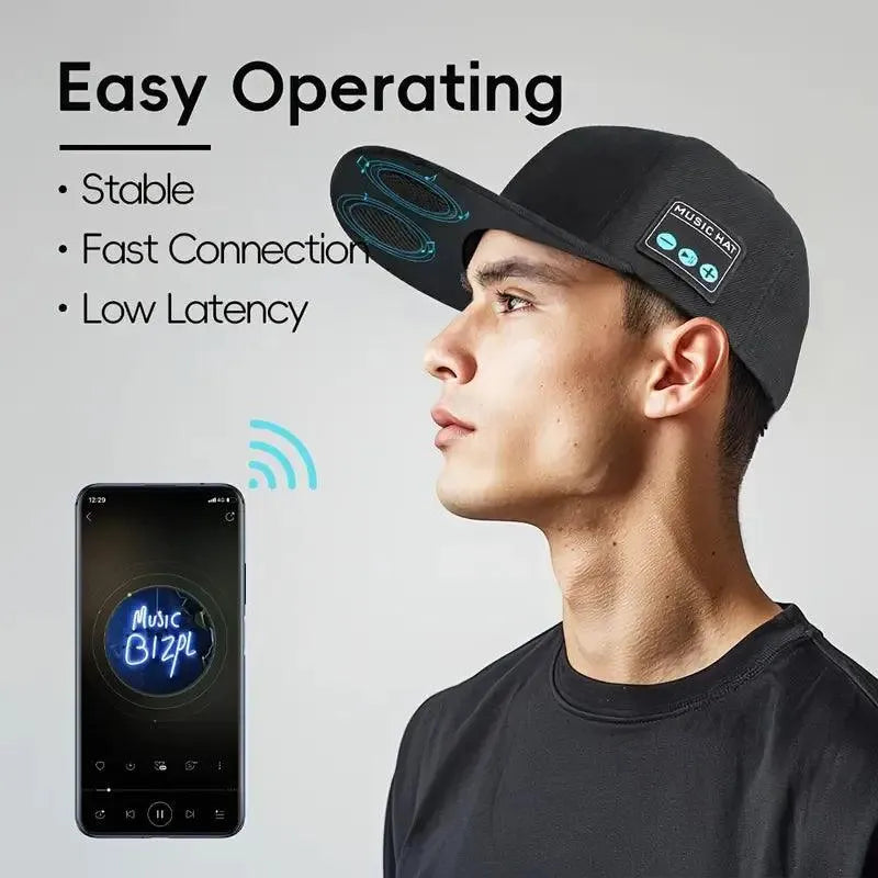 Wireless Smart Speaker Hat - Bear Hugs