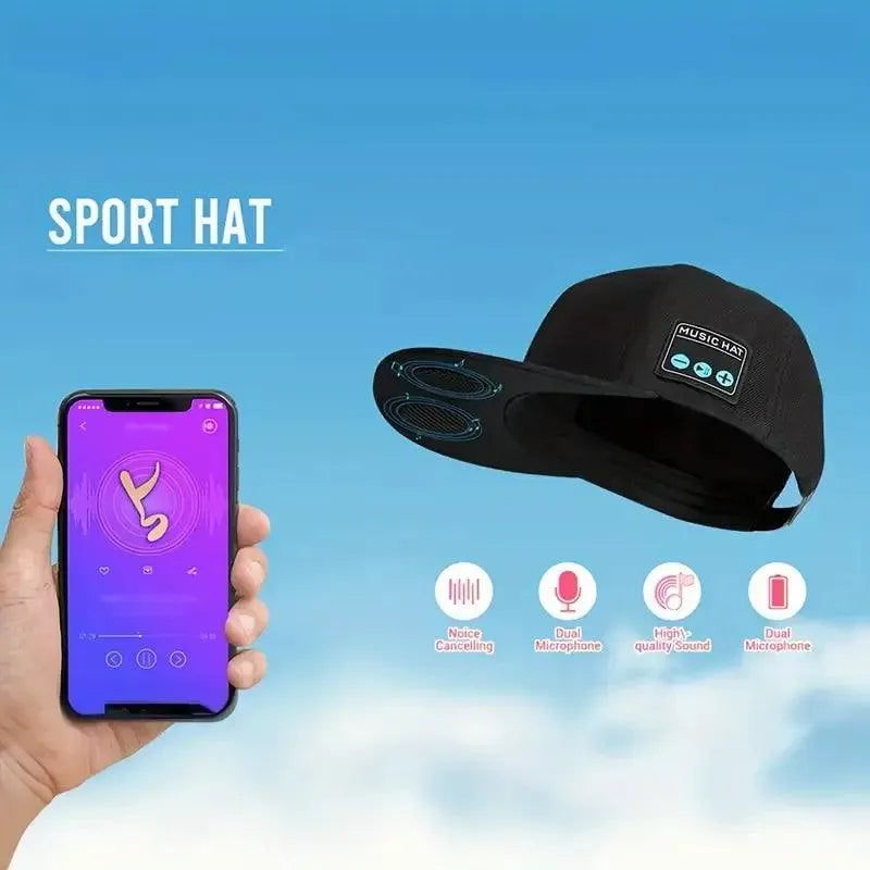 Wireless Smart Speaker Hat - Bear Hugs