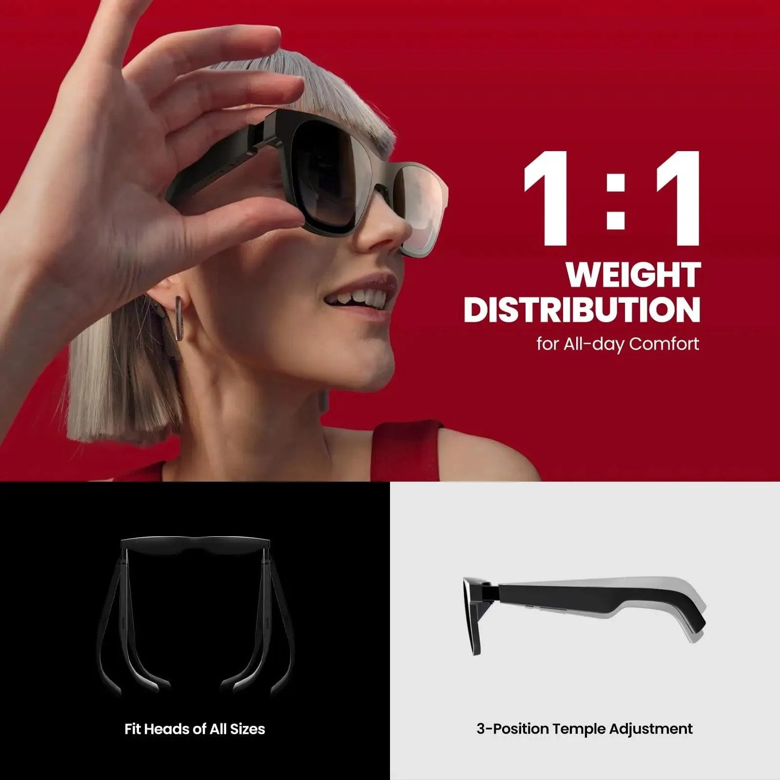 XREAL Air 2 Pro Smart AR Glasses - Bear Hugs